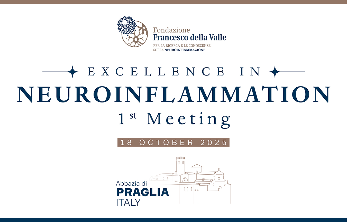 SAVE THE DATE | Primo Excellence in Neuroinflammation Meeting, 18 ottobre 2025