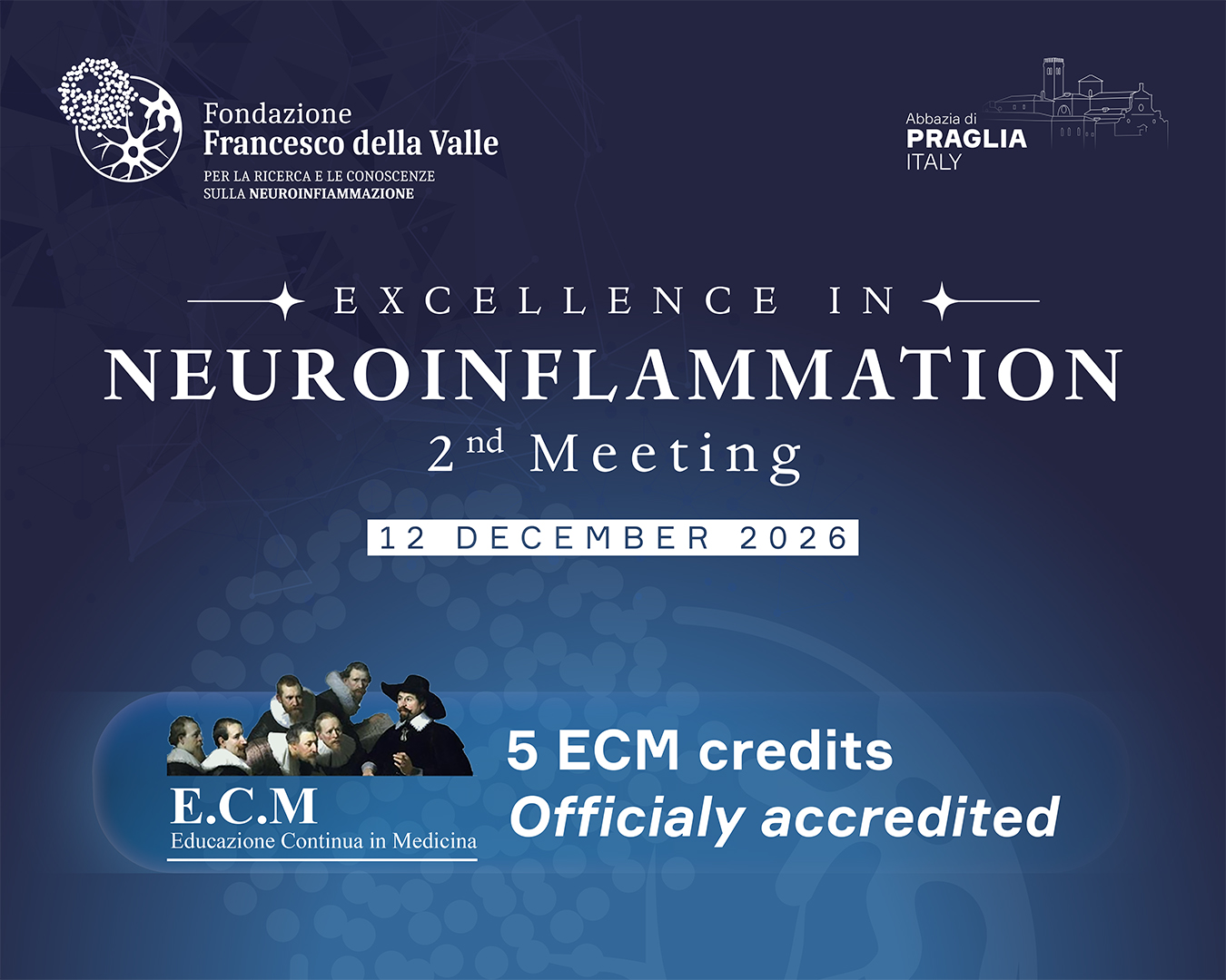 Excellence in Neuroinflammation Meeting 2026: awarded 5 ECM credits